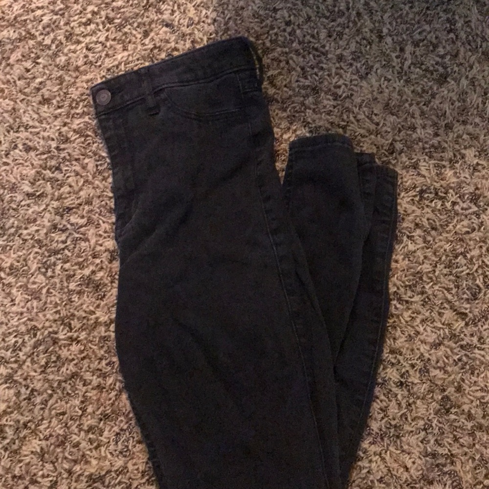 Black Hollister highrise jegging size 5L w=27 L=31